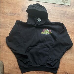 Ronin Division Save Chinatown  Black Pullover Hoodie with Small Chest Logo